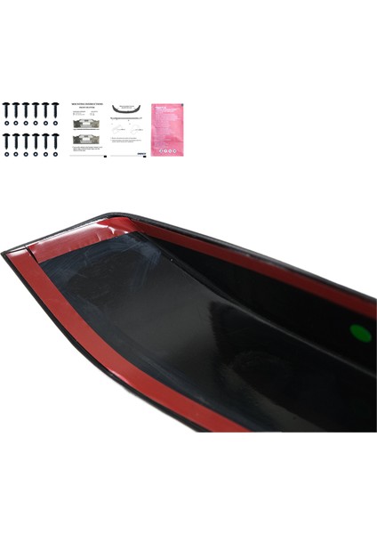 Bmw M3 F80 2014-2018 / M4 F82 2014-2021 Uyumlu Ön Flap 4 Parça – Sportif Görünüm ve Ek Koruma