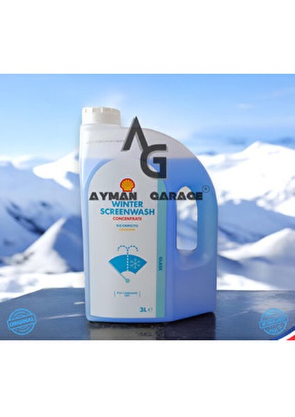 Kış Camsuyu Konsantre 3 Litre Kir, Yağ ve Lekeleri Etkili Temizleme Özelliği fiyatları