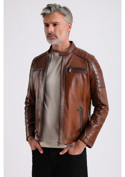 Georges Erkek Spor Deri Mont fiyatları