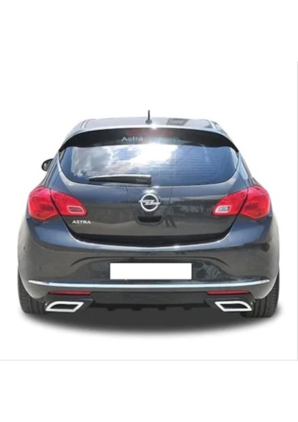 Opel Astra J Egzoz Görünümlü Difüzör (Plastik) ⚡ Şık ve Sportif Tasarım! fiyatları