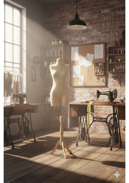 Dikiş Takım Setli - 34 Beden Pantolon Giyebilen Iğne Batabilen Terzi Mankeni – Prova Tasarım Mankeni fiyatları