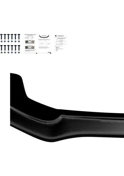 Audi A5 S-Line 8t 2007-2011 / S5 8t 2007-2011 Uyumlu Ön Lip – Sportif Tampon Altı Eklenti modelleri
