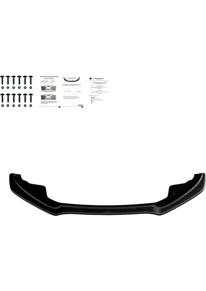 Audi A5 S-Line 8t 2007-2011 / S5 8t 2007-2011 Uyumlu Ön Lip – Sportif Tampon Altı Eklenti fırsatları