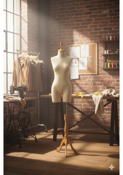 Dikiş Takım Setli - 34 Beden Pantolon Giyebilen Iğne Batabilen Terzi Mankeni – Prova Tasarım Mankeni fiyatları