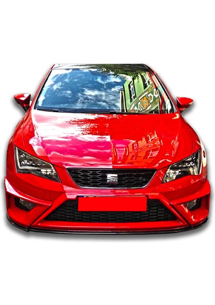 🚗 Seat Leon Mk3 Fr 2013-2016 Je Design 3 Parça Ön Ek (Plastik) |boyasız