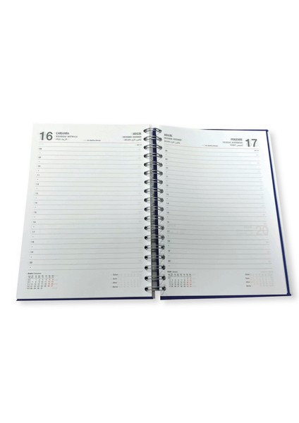 2026 Spiralli 17X24 cm Günlük Ajanda Model-8 fiyatları