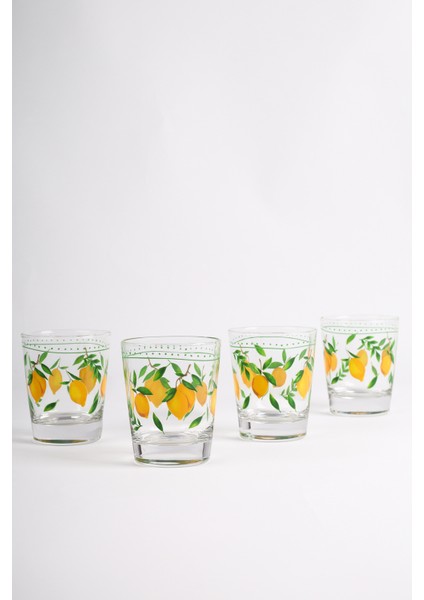 Bodrum 4'lü Su Bardağı Seti 275 cc modelleri