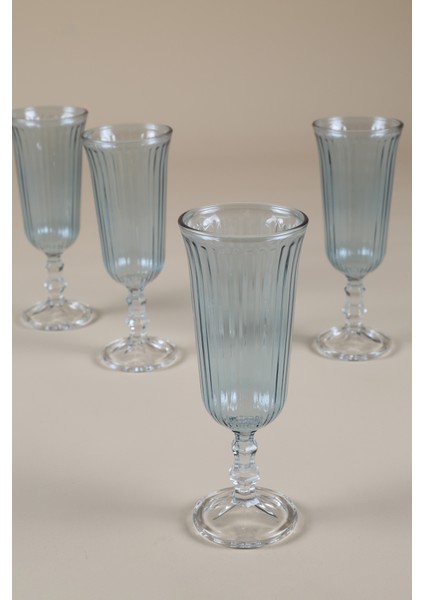 Splendid 4'lü Kahve Yanı Kadehi Seti Mavi 120 cc fiyatları