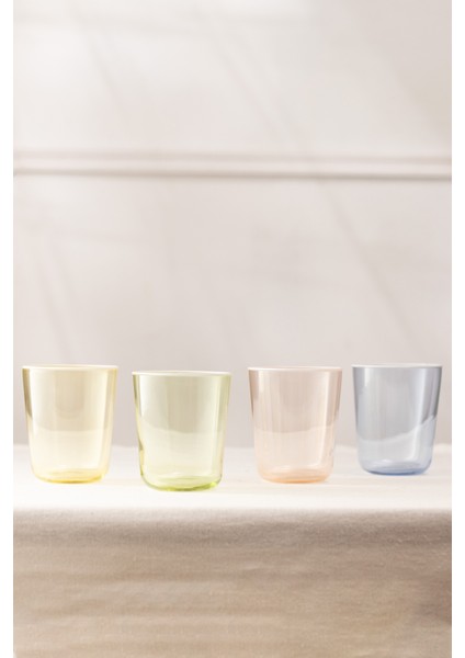 Colore 4'lü Su Bardağı Seti 315 cc