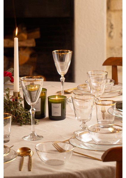 Pure Altın Yaldızlı 4'lü Su Bardağı Seti 275 cc indirimleri