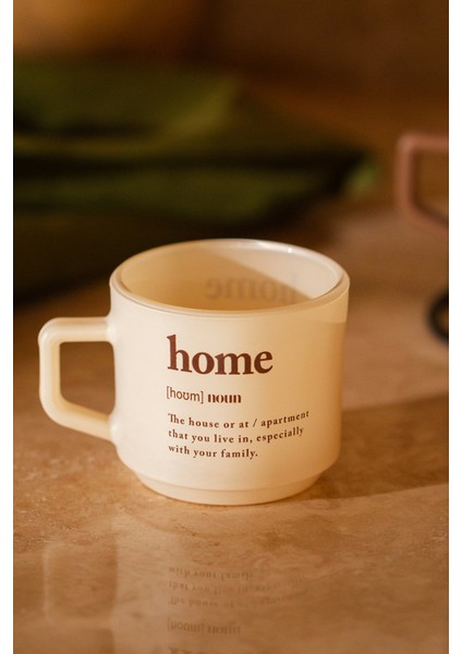 Cozy Metal Stantlı 4'lü Kupa Seti 180 cc fırsatları