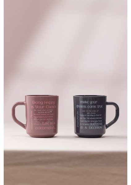 Motivasyon 2'li Kupa Seti Füme-Mürdüm 246 cc fiyatları