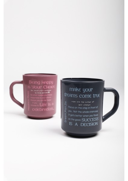 Motivasyon 2'li Kupa Seti Füme-Mürdüm 246 cc fırsatları