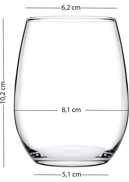 Astoria Gold 4'lü Su Bardağı Seti 350 cc modelleri