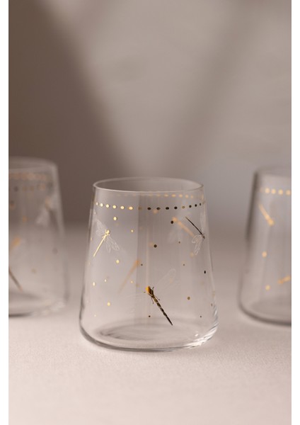 Dragonfly 4'lü Su Bardağı Seti 420 cc