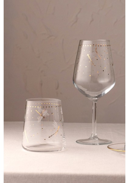 Dragonfly 4'lü Su Bardağı Seti 420 cc modelleri