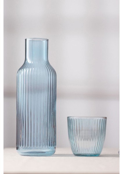 Splendid Bardaklı Sürahi Mavi 1000 cc