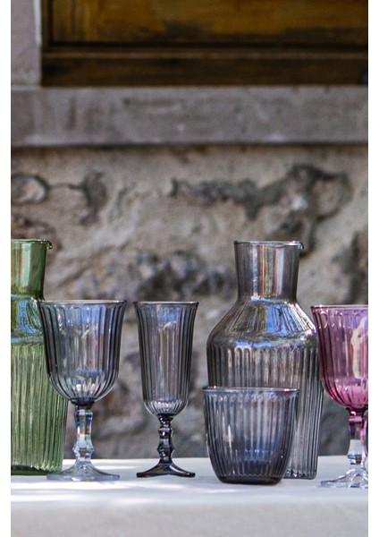 Splendid 4'lü Kahve Yanı Kadehi Seti Füme 120 cc fiyatları