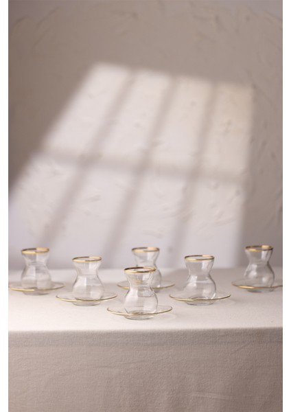 Astoria Gold 12 Parça Çay Seti 140 cc fiyatları