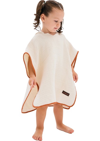 4 Katlı Müslin Bebek Pançosu – Banyo ve Plaj Kullanımı modelleri