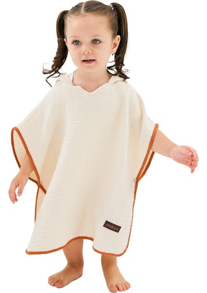 4 Katlı Müslin Bebek Pançosu – Banyo ve Plaj Kullanımı fırsatları