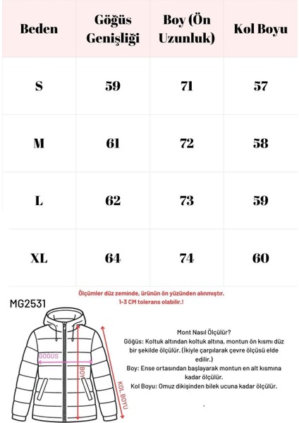 Sütlü Kahve Düğmeli Peluş Kadın Mont MG2531 modelleri