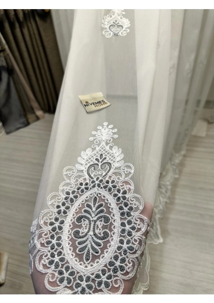 Nivemeshome Yaren 1/3 Sık Pileli Tül Perde Apm fırsatları