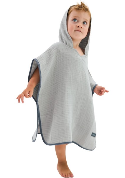 4 Katlı Müslin Bebek Pançosu – Banyo ve Plaj Kullanımı fırsatları