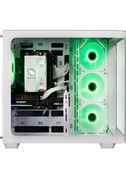 Tulpar Td3 V1.9.5 I7 14700F H610 Anakart 32 GB Ram 1 Tb SSD 16 GB Arc B570 Freedos Masaüstü Oyun Bilgisayarı - Beyaz