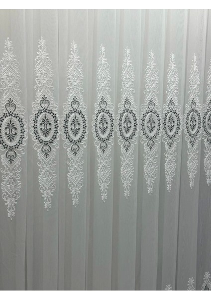 Nivemeshome Yaren 1/3 Sık Pileli Tül Perde Apm