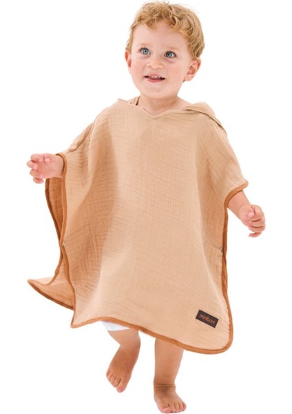 4 Katlı Müslin Bebek Pançosu – Banyo ve Plaj Kullanımı modelleri