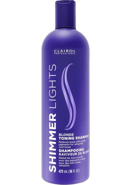 Shimmer Lights Sarı Saçlar Için Tonlayıcı Mor Şampuan 473ML