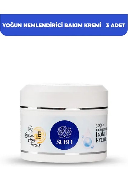 Yoğun Nemlendirici Bakım Kremi 3X250 ml modelleri