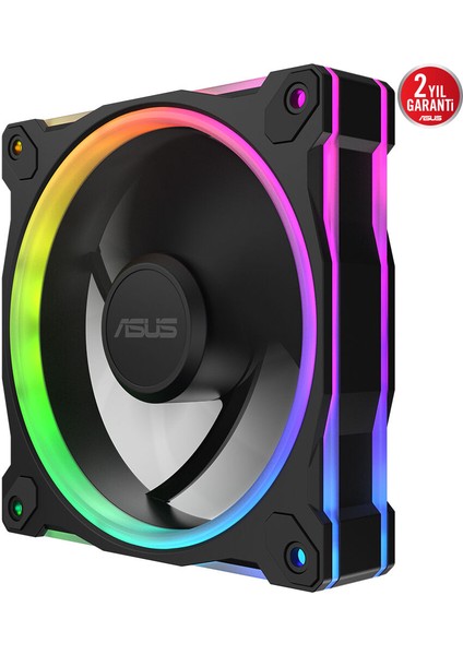 Prıme MR120 Soğutucu Kasa Radyatör Fanı Argb 120MM Reverse Siyah