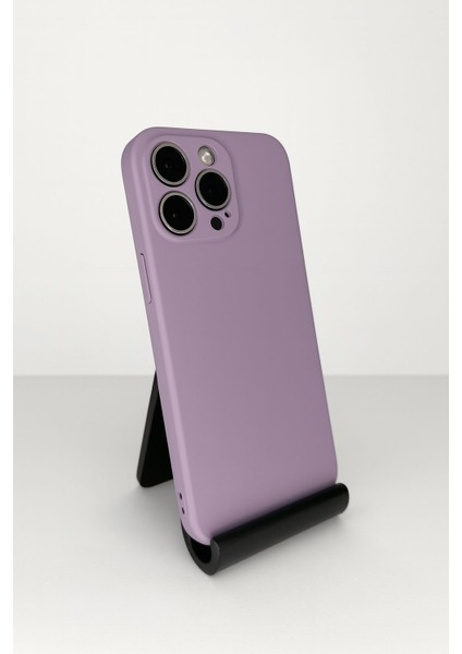 Iphone 13 14 15 Pro Apple ile Uyumlu Lansman Içi Kadife Esnek Soft Silikon Kılıf