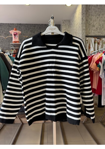 Çizgili Kazak Standar Beden