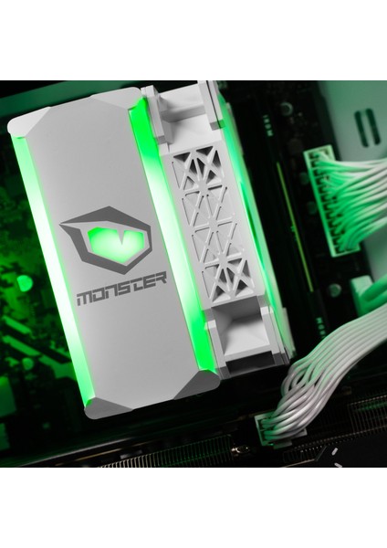 Tulpar Td3 V1.9.5 I7 14700F H610 Anakart 32 GB Ram 1 Tb SSD 16 GB Arc B570 Freedos Masaüstü Oyun Bilgisayarı - Beyaz