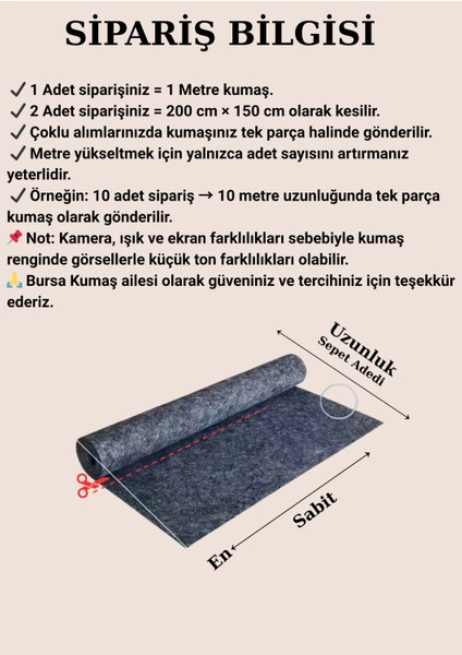 Puf Baskılı Müslin Kumaş 150 cm En • 135 gr • Yumuşak & Nefes Alabilen Pamuk Kumaş