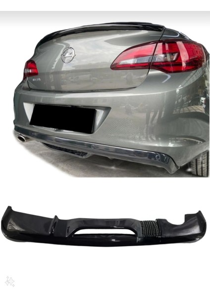 Opel Astra J Sedan 2013-2020 Uyumlu Difüzör Plastik Piano Black Boyalı ⚡ Şık ve Dayanıklı! fırsatları