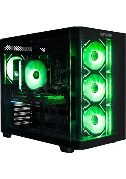 Tulpar Td3 V1.9.5 I7 14700F H610 Anakart 32 GB Ram 1 Tb SSD 16 GB Arc B570 Freedos Masaüstü Oyun Bilgisayarı - Siyah fiyatları