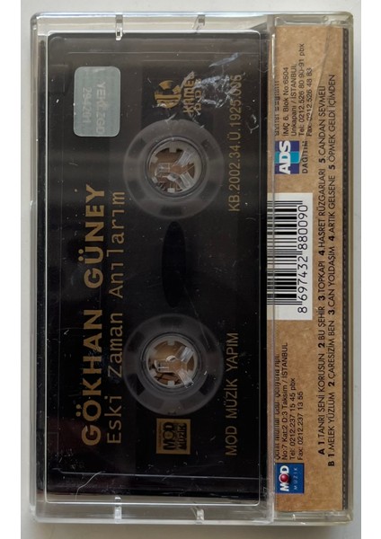 Gökhan Güney Eski Zaman Anılarım Kaset (Orijnal Dönem Baskı Kaset) fiyatları