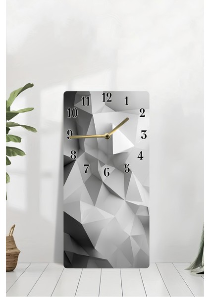 Modern Tasarımlı Mdf Dikdörtgen Duvar Saati – 30X60 Cm– USD106 modelleri