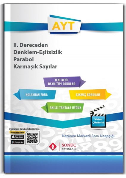 Ayt Matematik Moduler Set 2025 - 2026 modelleri