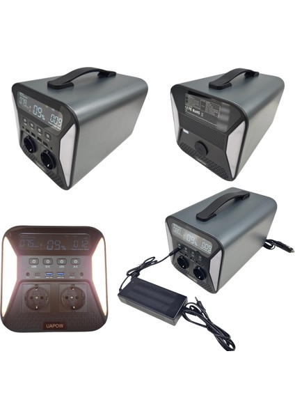 1101WH (280800MAH) Taşınabilir Güç Istasyonu - Taşınabilir Şarj Istasyonu