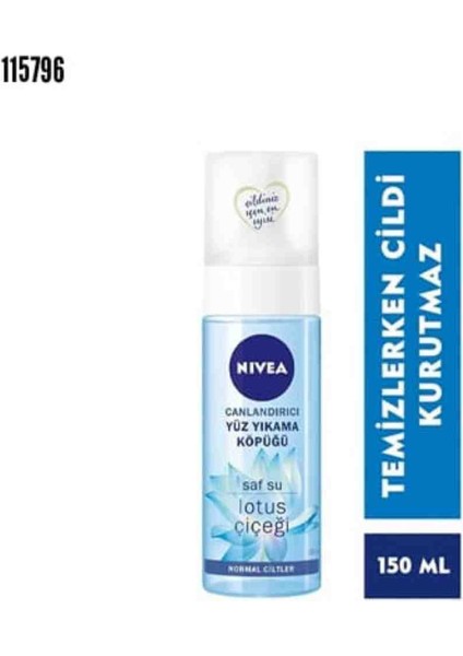 Nivea Canlandırıcı Yüz Temizleme Köpüğü 150 ml - Normal