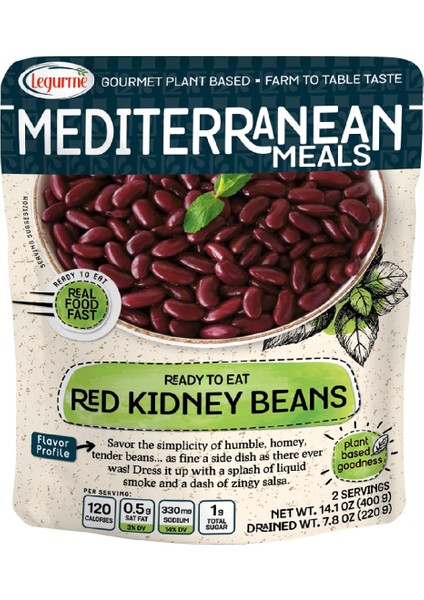 Mediterranean Haşlanmış Meksika Fasulyesi 400 gr