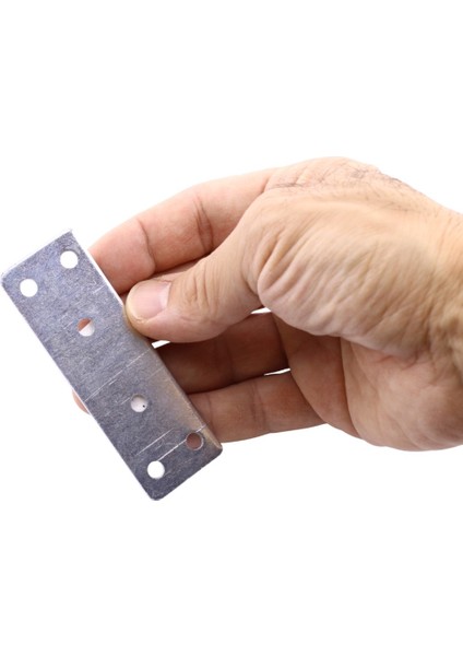 Mobilya Köşe Bağlantı Demiri 30X90 mm 10 Adet Set Düz Metal Gönye Dolap Kitaplık Vestiyer Sabitleme modelleri
