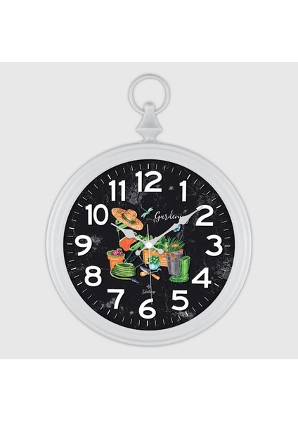 Galaxy D-217-B-6 Dekoratif Köstekli Duvar Saati