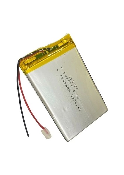 606090 3.7V 4500MAH Li-Polymer Pil DEVRELI/1.5A