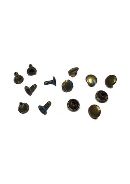 Rivet Perçin - 10MM, Antik, 1000 Adet